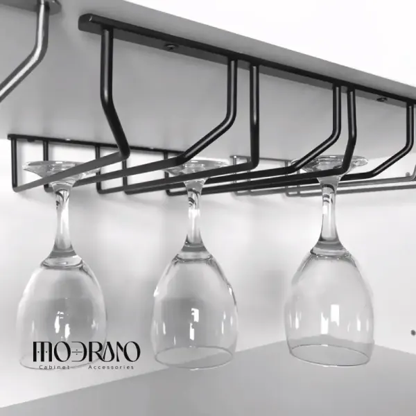رک دوریلی جای گیلاس زیر کابینت هوایی مشکی