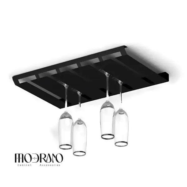رک فلت جای گیلاس سقفی مشکی 560mm